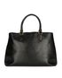 Embossed Logo Shoulder Bag, back view